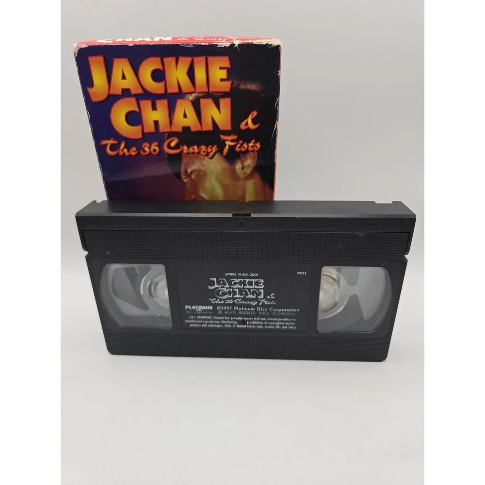 Jackie Chans 36 Crazy Fists (VHS, 2000)
